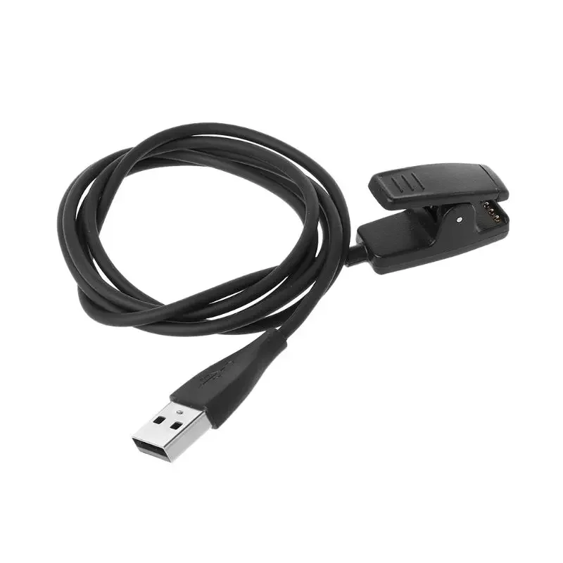 Фото Зарядный кабель-клипса для передачи данных и зарядки для Garmin Lily, Forerunner 235, 630, 230, 735XT, 35/30, S20, Forerunner 645, Vivomove HR №1