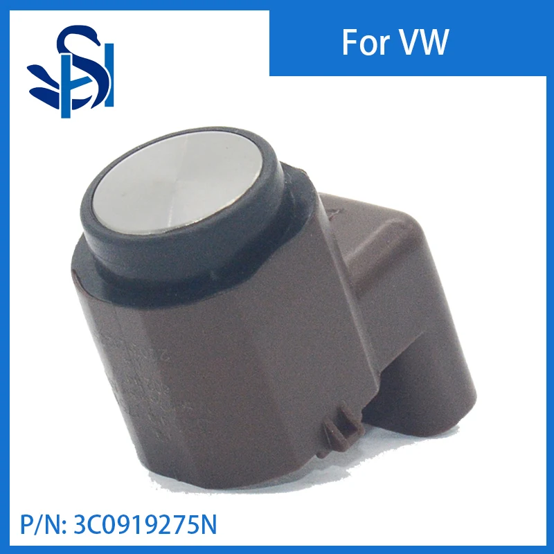 Датчик парковки 3C0919275N PDC радар серебристого цвета для VW Skoda Volkswagen Audi