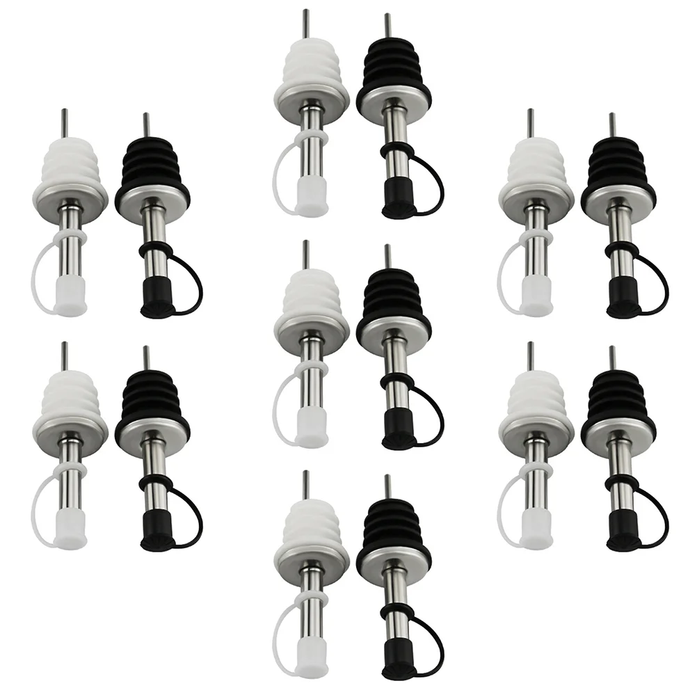 

12pcs Pour Spouts for Bottles Stainless Steel Pourers Bottle Pourers Pourers