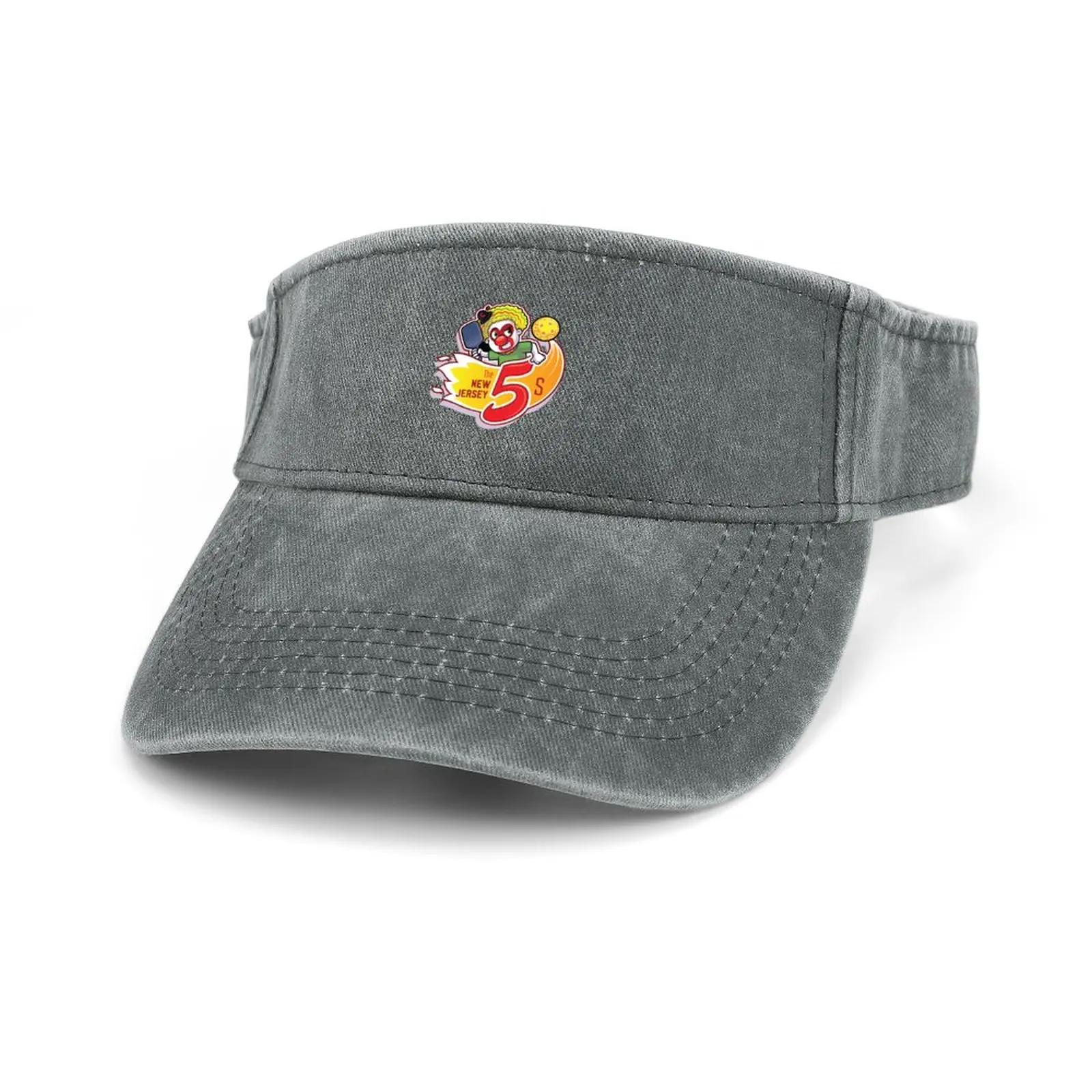 

NEW JERSEY 5'S pickleball custom made Sun Visor Leaky Top Cowboy Hats Mens Womens Customized DIY Cap Empty Open Top Hat