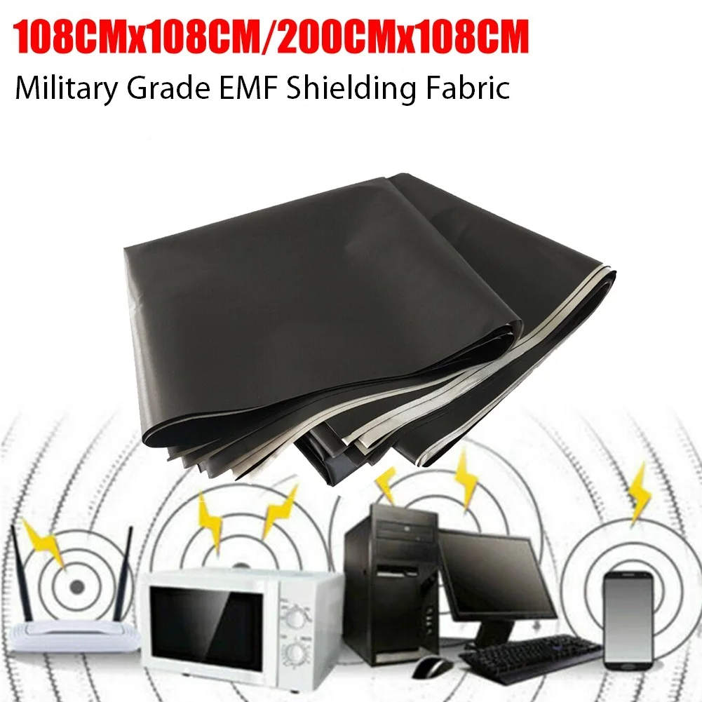 

Shielding Fabric Anti Radiation Cloth Conductive EMF EMI Protection 4G 5G WIFI RFID Blocking Anti-Scanning Lectromagnetic