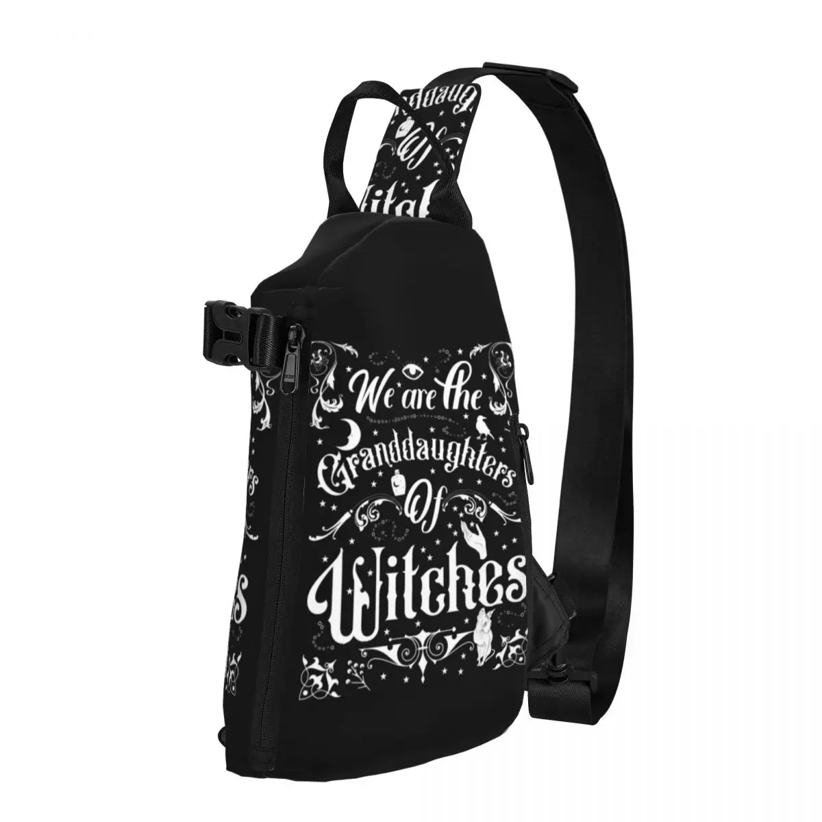 

Granddaughters Of Witches Hand Star Shoulder Bags Chest Bag Boy Camping Workout Sling Bag Business Graphic Design Crossbody Bags