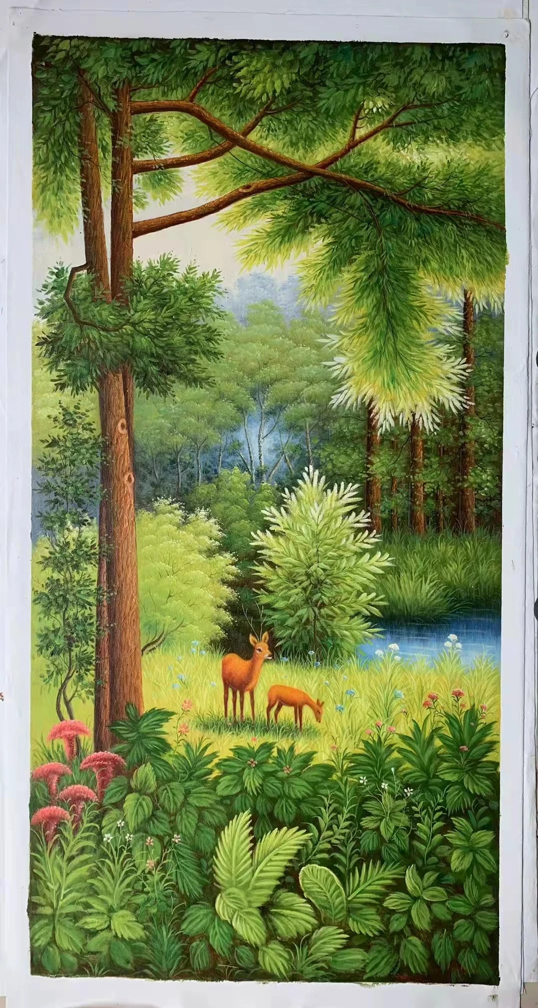 

Масляные краски ручной работы с животными