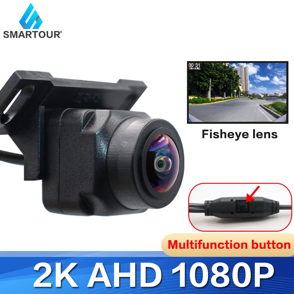 

Объектив ночного видения SMARTOUR CCD 720P/1080P, камера заднего вида AHD CVBS для 2019-2022 Android DVD AHD монитор