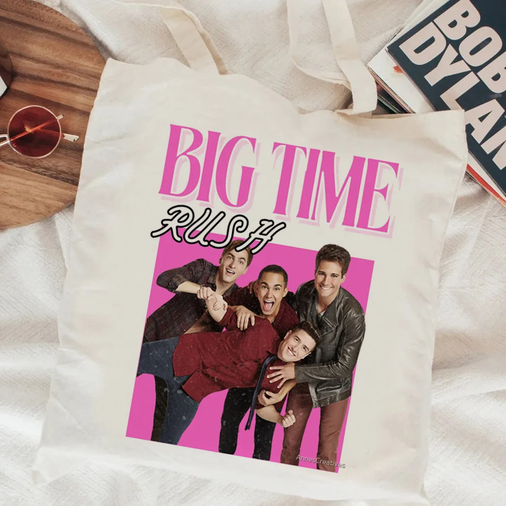 Сумка для покупок Big Time Rush сумки джутовые экологические сетчатые на заказ
