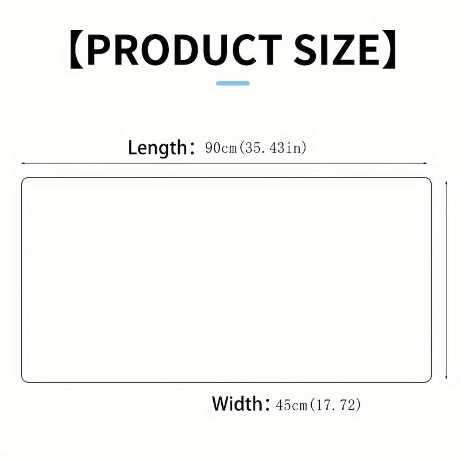 Роскошный большой настольный коврик из искусственной кожи — водонепроницаемое