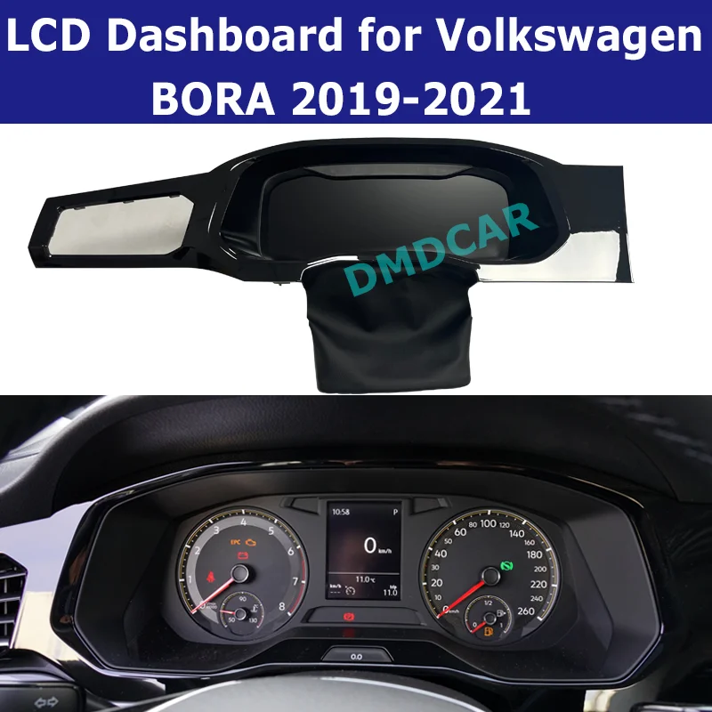 Digital Dashboard Panel Virtual Instrument Cluster CockPit LCD Speedometer for VW Bora 2019-2021