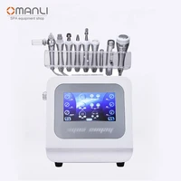 9 in 1 vacuum face cleaning hydro water microdermabrasion peel machine pore cleaner facial massage skin care rf beauty device