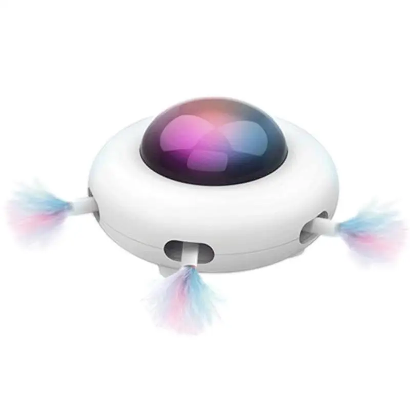 

Electric Cat Toy Feather Cat Toy Scratch Safety Toys With USB Charging Cycle Service Automatic Induction For Indoor Outdoor