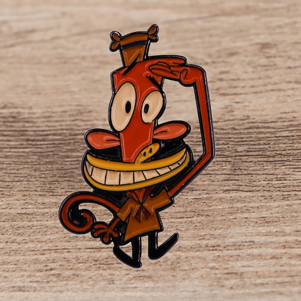 

BG2140 Cute Monkey Lapel Pins Backpack Jeans Enamel Brooch Women Fashion Jewelry Gifts Cartoon Badges