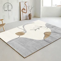 japanese style living room carpet luxury high grade sofa coffee table rug blanket simple abstract bedroom bedside floor mat