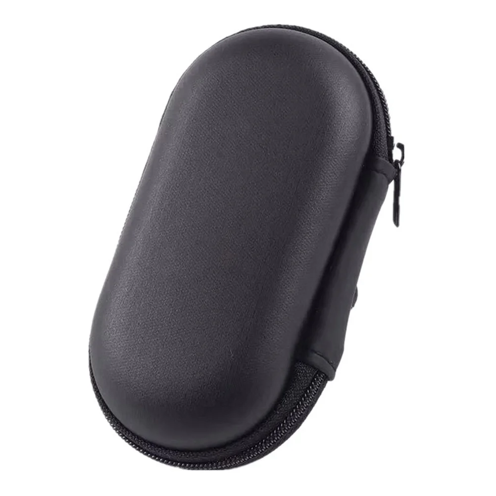 

10PCS Pressure-proof Earphone Storage Pouch EVA Earphone Zipper Bag (Black)