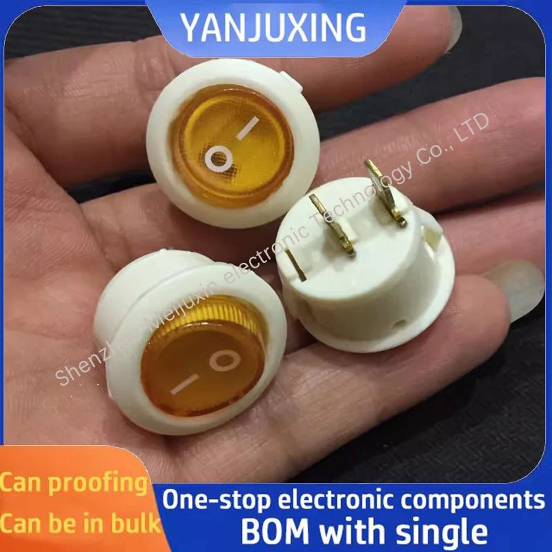 1 ~ 5 шт./партия световой переключатель 2 контакта