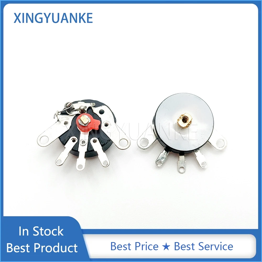 5 шт. rv16 мм радиоплеер с прямыми ножками магнитола переключателем 5-контактный B10K