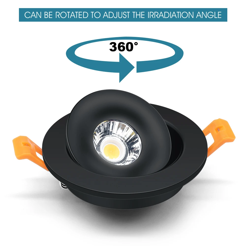 Светодиодный точечный светильник с регулируемой яркостью потолочный прожектор 7