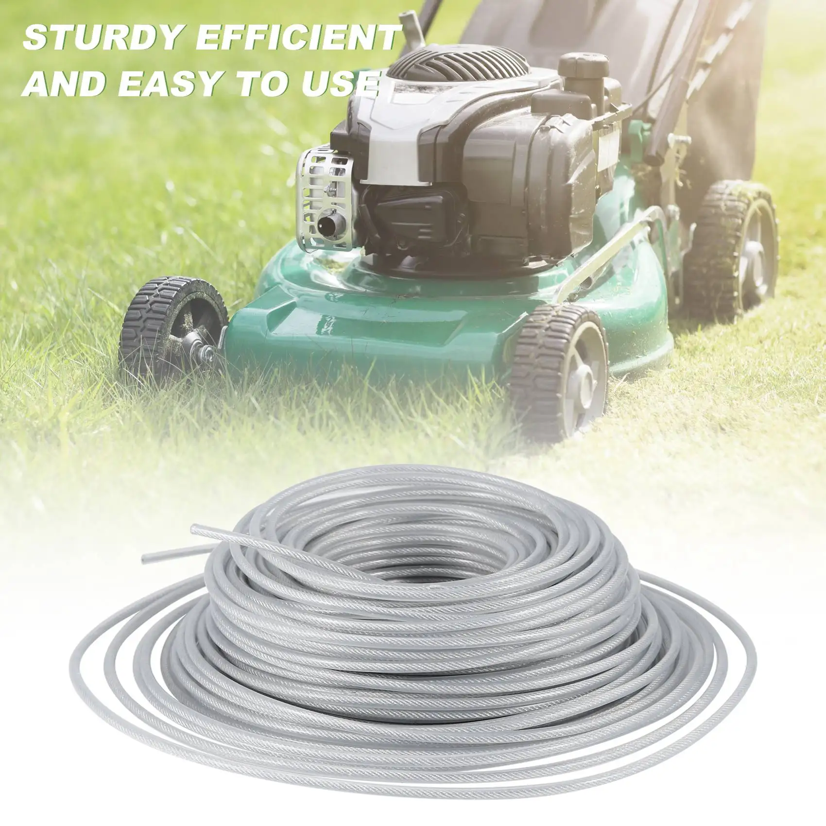 41-метровая газонокосилка проволочная веревка для кошения газона нейлоновая