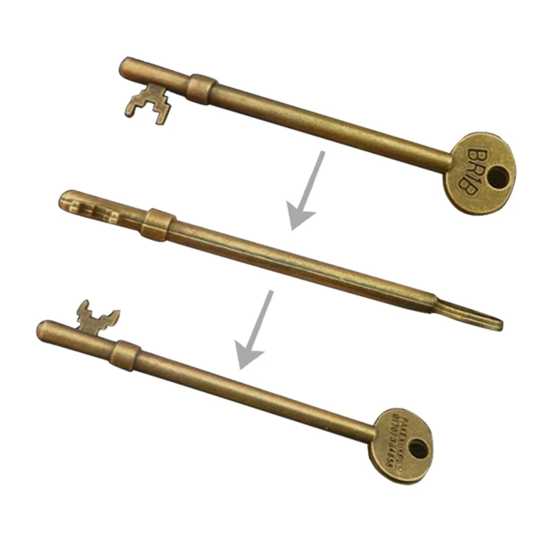 Античный ключ с привидениями волшебные трюки призрак скелет движущиеся ключи