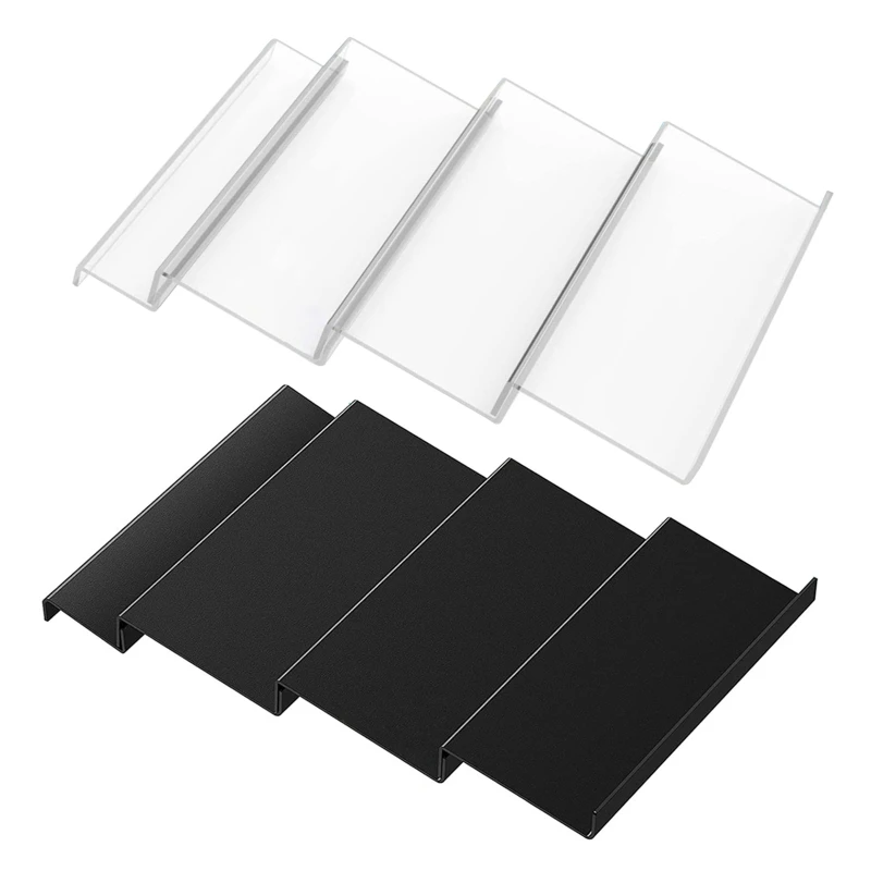 

X7AB Spice Drawer Organizer 4 Tier Seasoning Bottle Storage Rack Acrylic Material