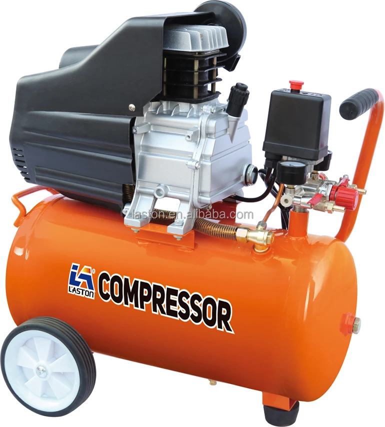 electric 1hp 2hp 3hp horizontal portable direct driven 110v 220v small air compressor