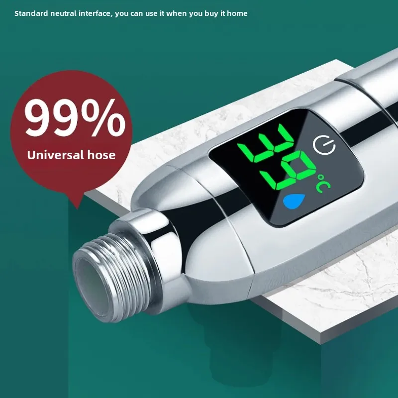 Светодиодный дисплей температура насадка для душа высокое давление 4 режима