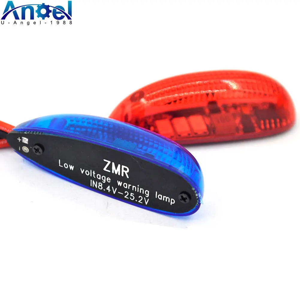 

ZMR Low Voltage Warning Navigation Light Lamp Led Lithium Battery Low Pressure Buzzer Alarm For RC fixed-Wing Aircraft Car Boat