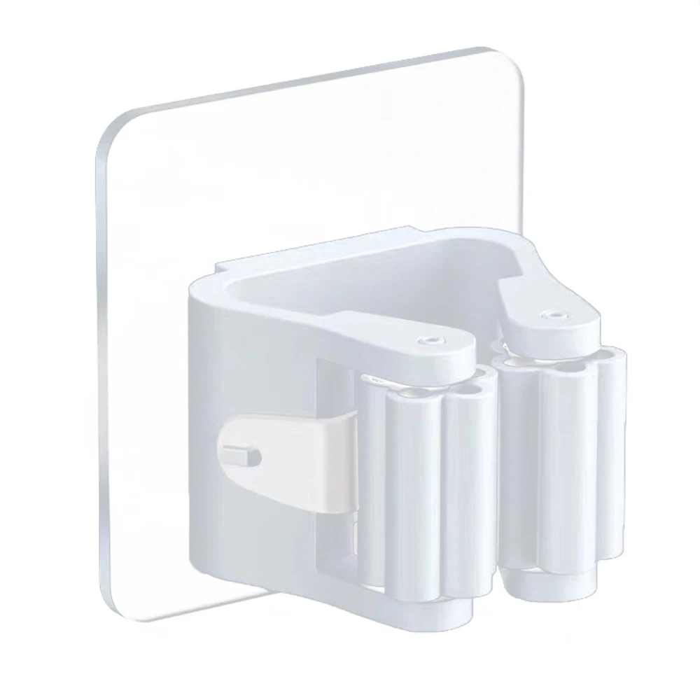 Стеллаж для швабры без перфорации искусственный крючок Мощный настенный