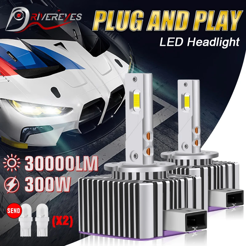 2 шт. D1S D3S светодиодные автомобильные фары лампы Canbus D2S D4S ксеноновые HID 12 В 24 D1R D2R D3R