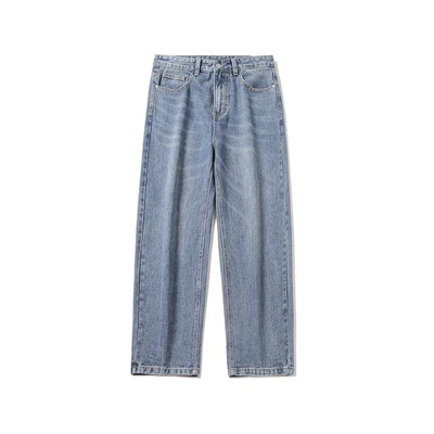 

AWomen's jeans women's straight loose loose foundation high waist autumn fashion old pants