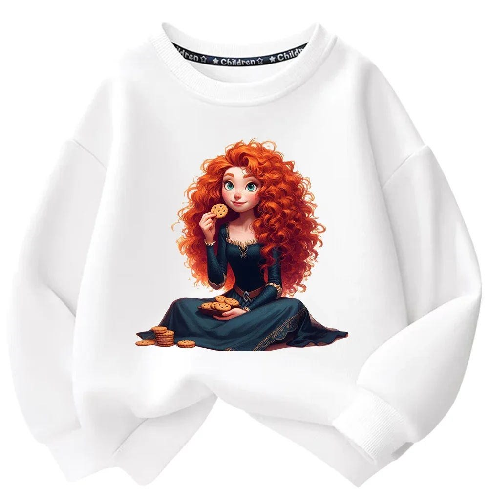 Нашивки с принтом принцессы Диснея Мерида для одежды виниловая переносная тепла