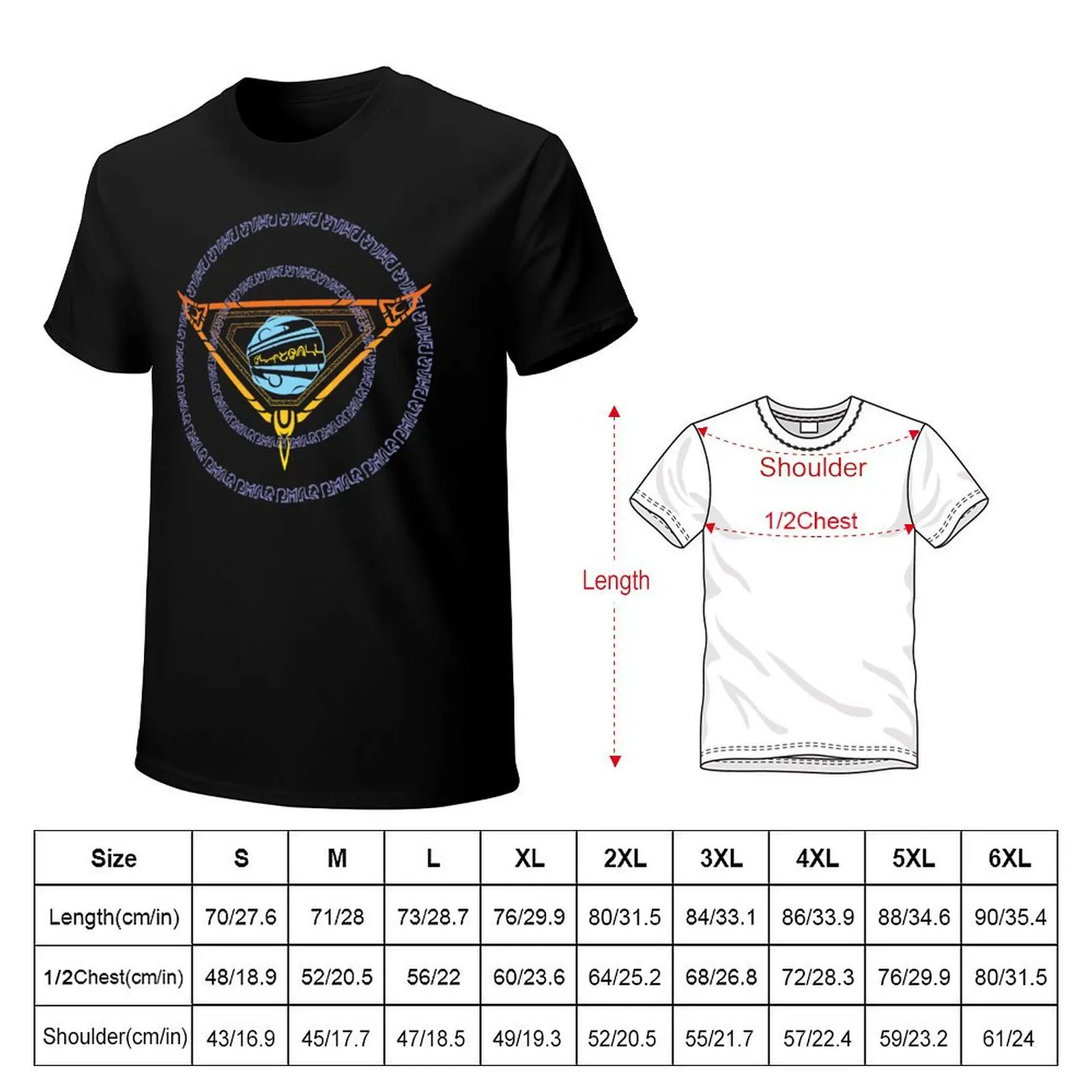 Фото Футболка X-Blitzball больших размеров, однотонная. №2