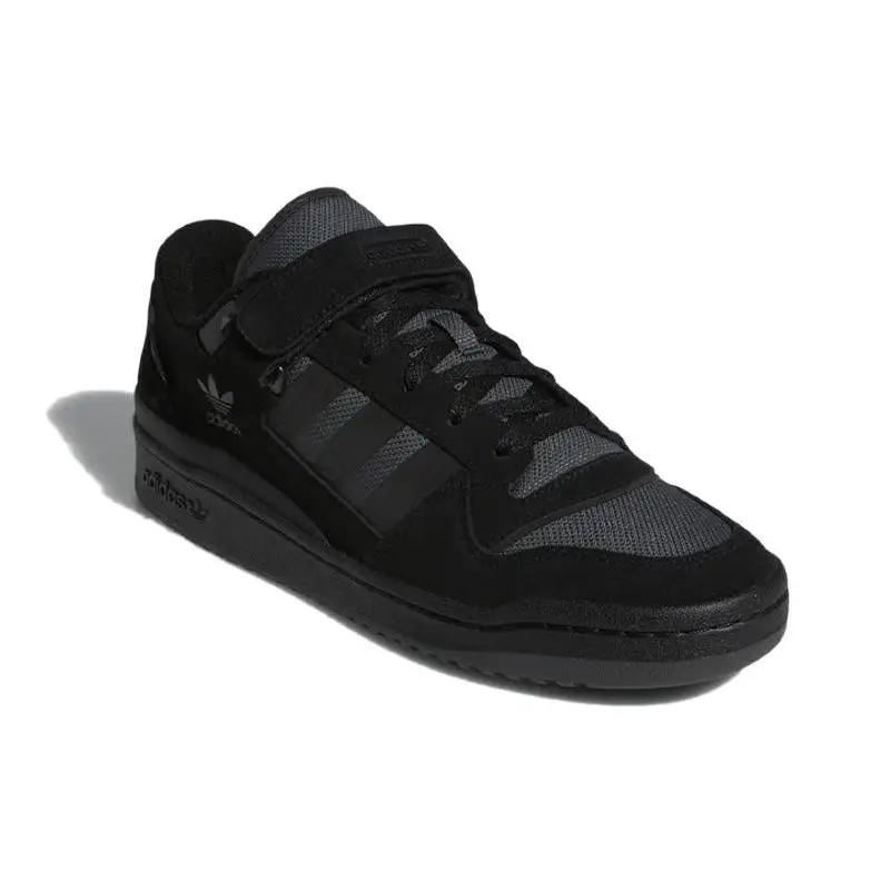 Adidas Originals FORUM Обувь для скейтбординга Унисекс Низкие черные кроссовки GY5720