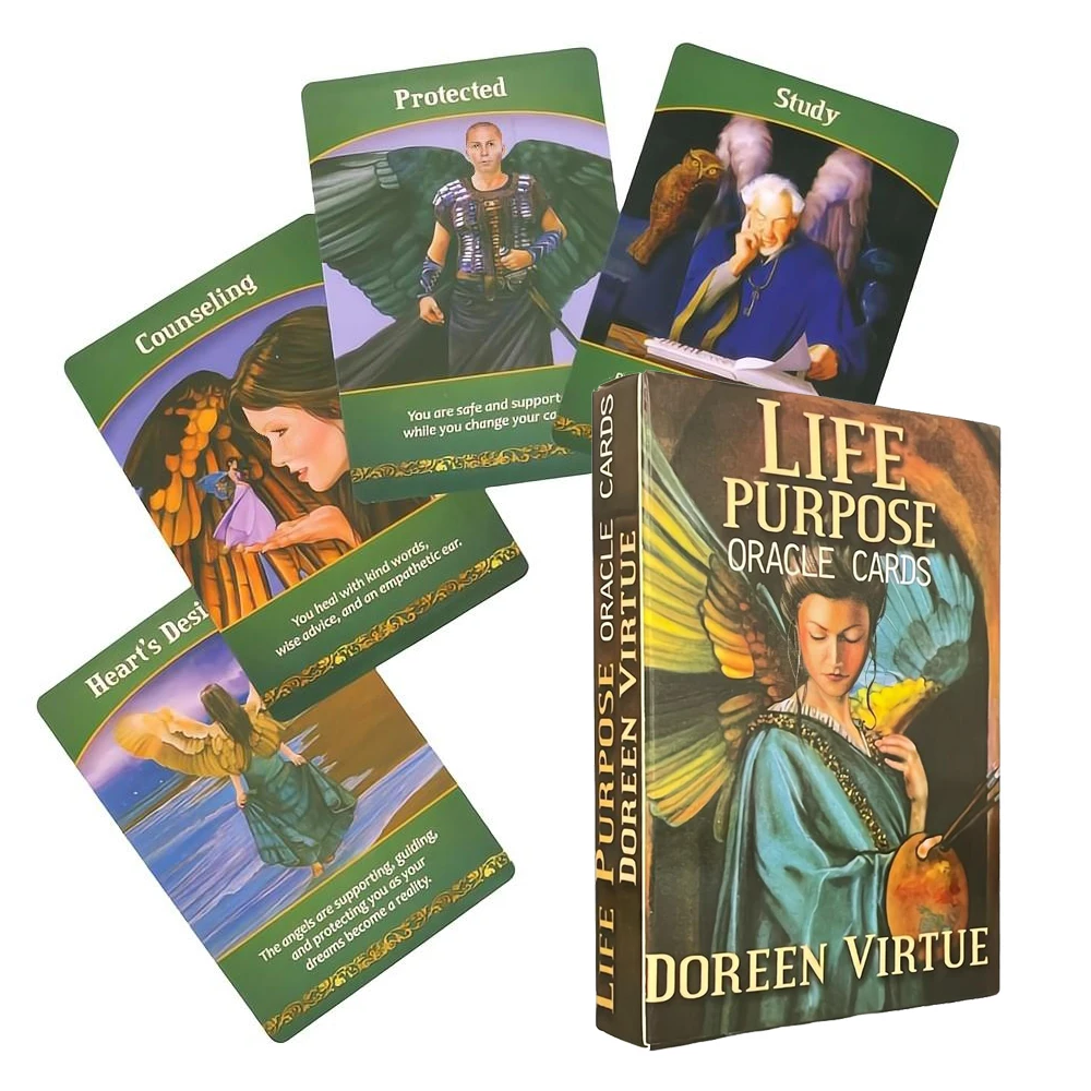 

Tarot Oracle Cards with E-guidebook for Beginners Guidance Divination Deck Board Games Spiritual Party Games Affirmation Cards