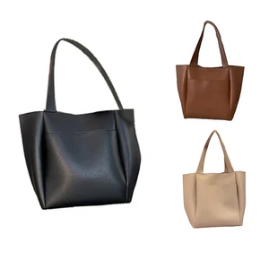 Women's Bag Large Capacity Shoulder Bags High Quality PU Leather Handbags And Purse Female Retro Tote Bags Women's Bag Large Capacity Shoulder Bags High Quality PU Leather Handbags And Purse Female Retro Tote Bags