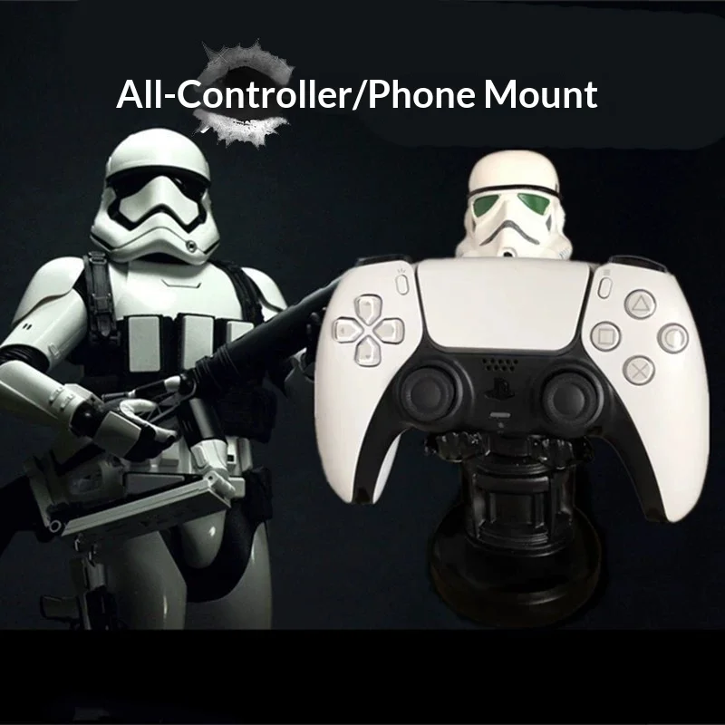 Фото Подставка-держатель для геймпадов Darth Vader для PS5, PS4, Xbox, подставка для геймпадов, настольный органайзер, декор для геймеров, модель аниме-фигурки №3