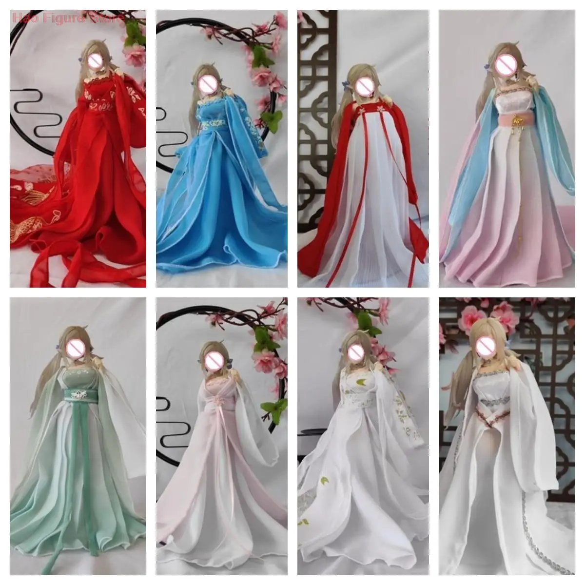 

Настраиваемая женская модель одежды в старинном китайском стиле ханьфу, размер груди 12,5 см, талия 8 см, фигурка солдата, кукла-тело