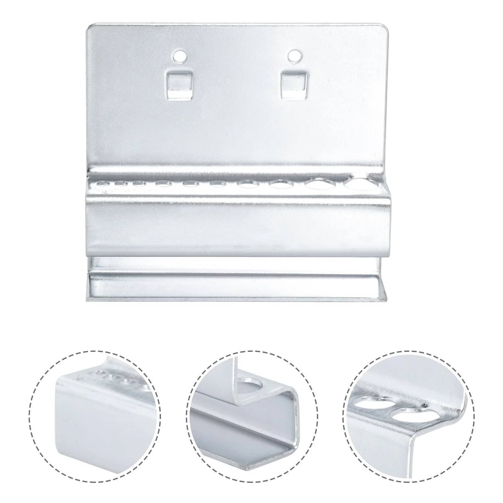 

Hex Steel Pegboard Wrench Bracket Garage Wall Mount Organizer Holder Shelf Bit Brace Metal Organizer Steel Tool Display