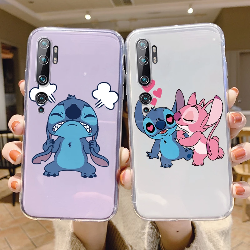 Чехол с изображением Лило Стич монстра для Xiaomi Mi Note 10 Lite Note10 Pro милый мультяшный