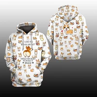 2021 new brand clothing cute dog fashion zipper shirt men 3d printed hoodie sweater unisex casual harajuku street suit dog05