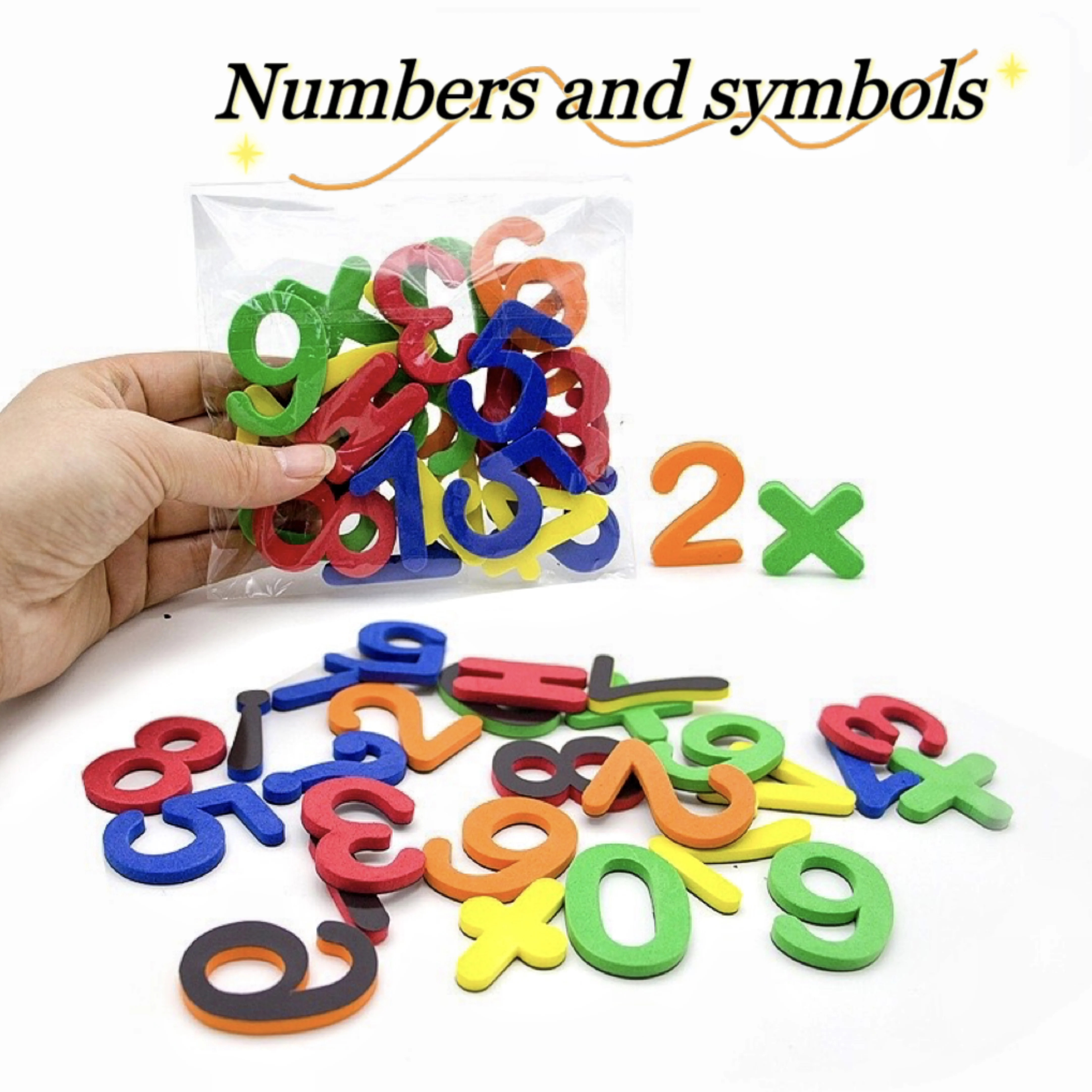 

Магнитные буквы и цифры ABC 123