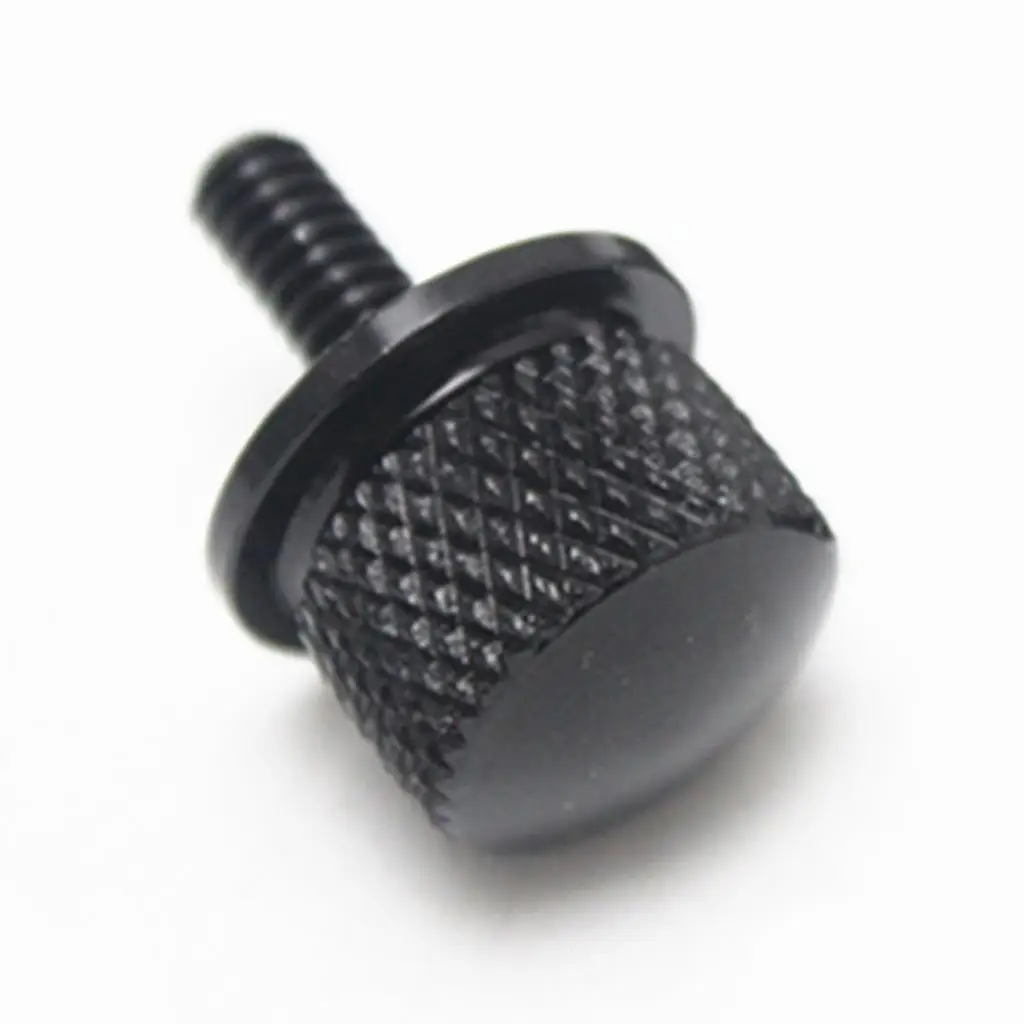 

6mm Billet Aluminum Universal Knurled Seat Screw, Motorcycle Plate Fastener Tag for ATV Dirt Bike