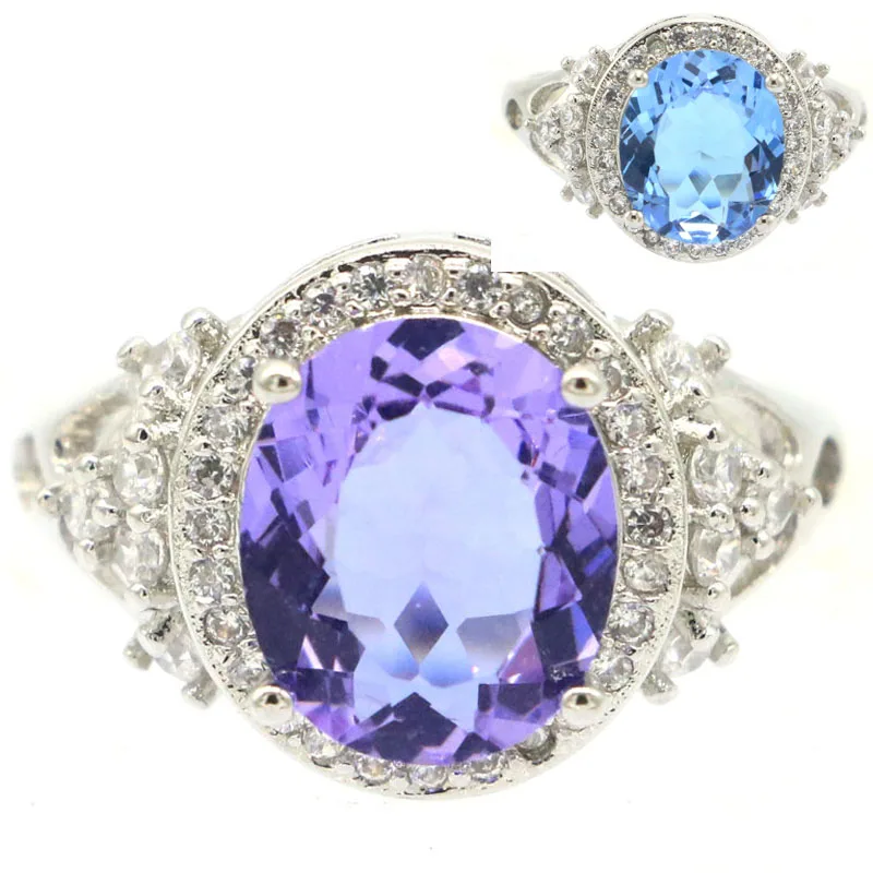 

5g 925 SOLID STERLING SILVER Ring Fantastic Color Changing Zultanite Alexandrite Topaz Peridot Green Emerald Ladies Present