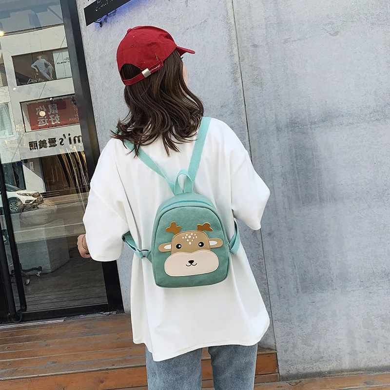 Детский Школьный рюкзак милый мультяшный для книг девочек маленькие сумки