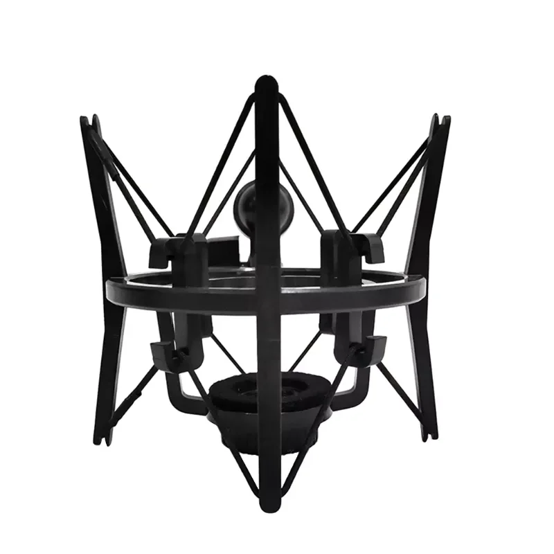 

Microphone Shock Mount Adjustable Clip Holder Stand Recording Bracet