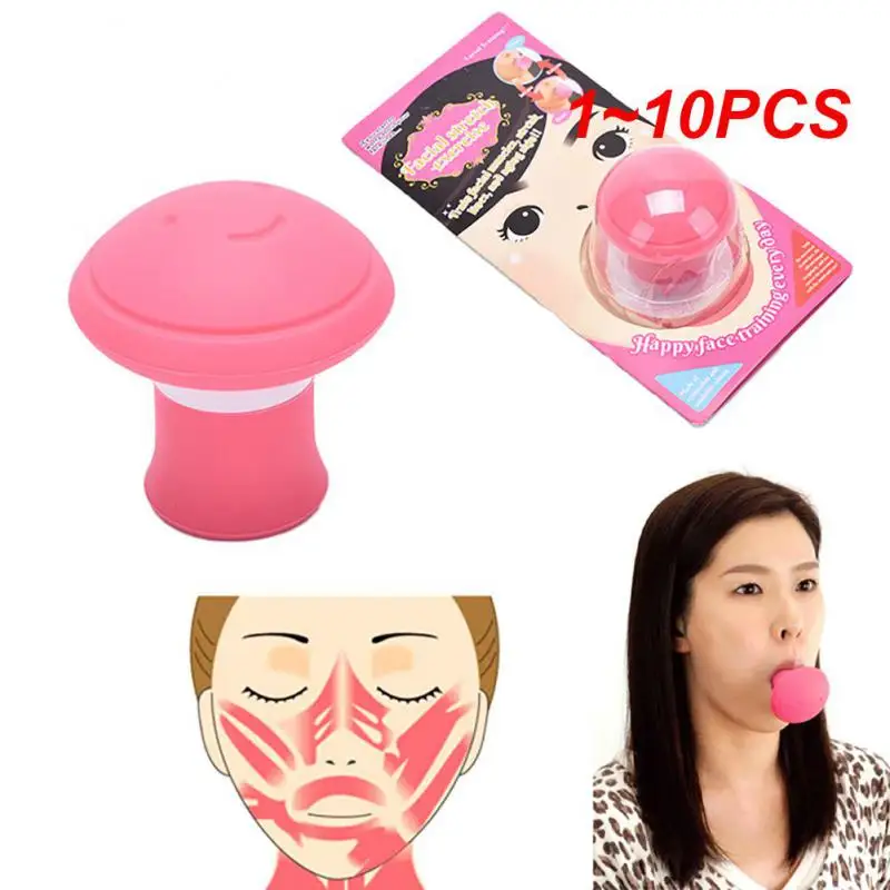 

1~10PCS Silicone V Face Facial Lift Double Chin Slim Skin Care Tool Firming Expression Exerciser Remove Masseter Muscle Line