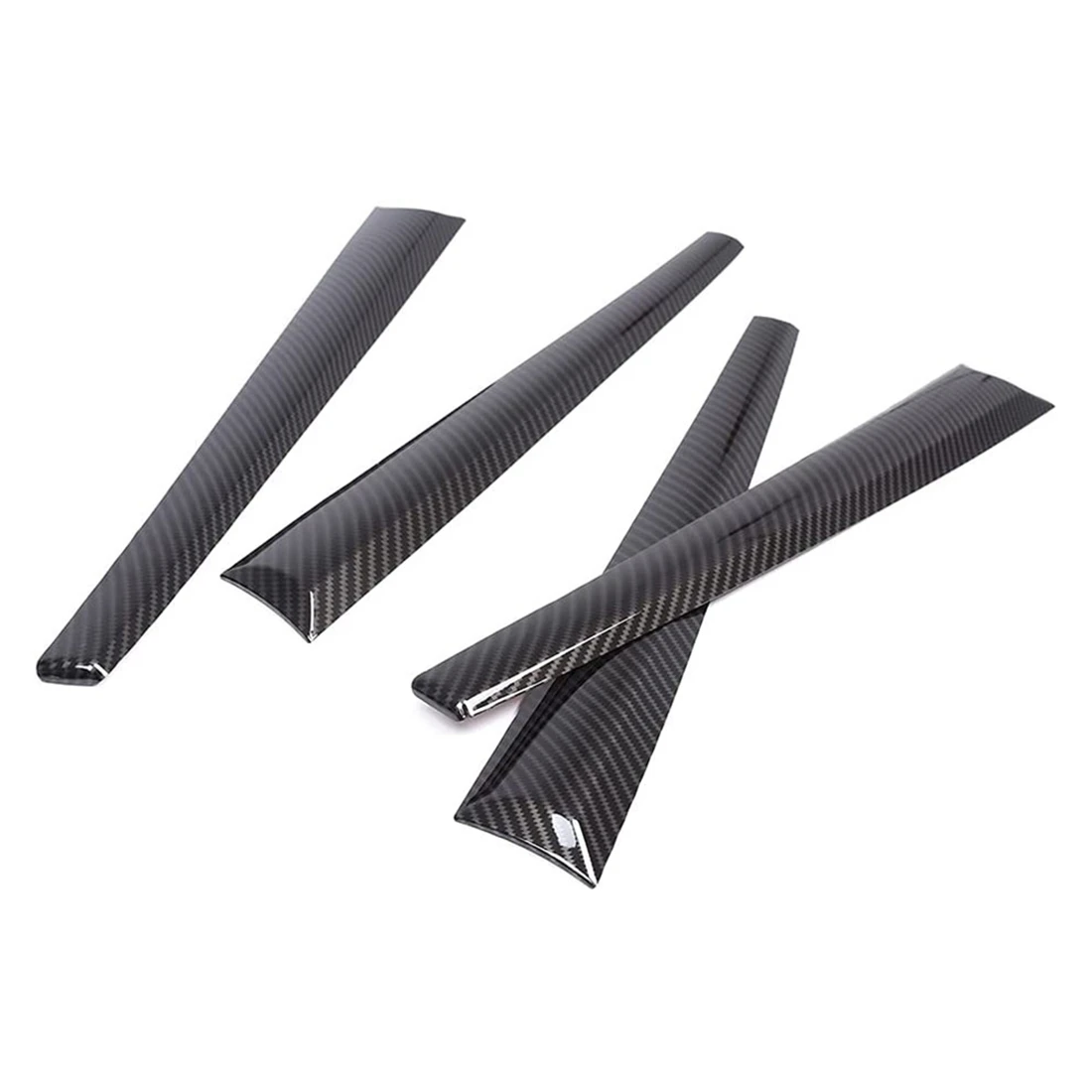 

Car Door Protector Panel Trim Decoration for 2015 2016 2017 2018 2019 2020 2021, ABS Carbon Fiber