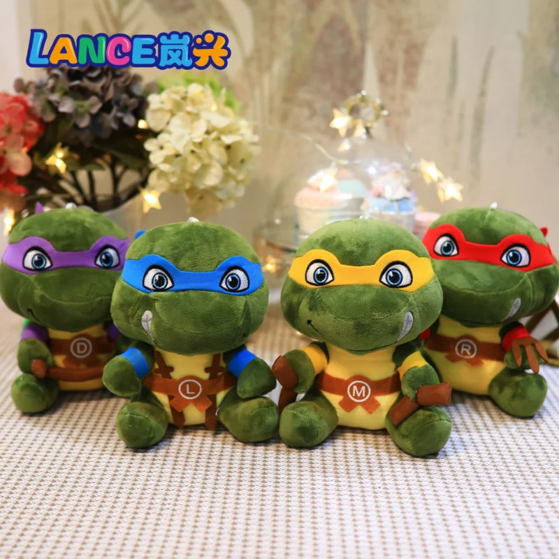 

Teenage Mutant Turtles Plush Doll Toy Kids Cartoon Leonardo Da Vinci Raphael Michelangelo Donatello Doll Stuffed Toy Kids Gift