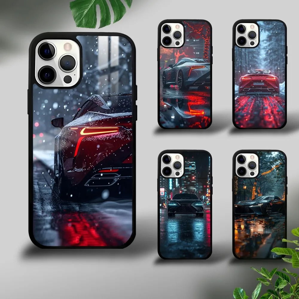 The Luxury Car L-Lexus-s Phone Case For iPhone 16 15 14 13 12 11 Pro Xs Max Mini Plus Celulares Hard Funda