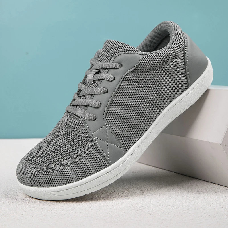 Мужские и женские повседневные кроссовки с сеткой дышащие унисекс широким