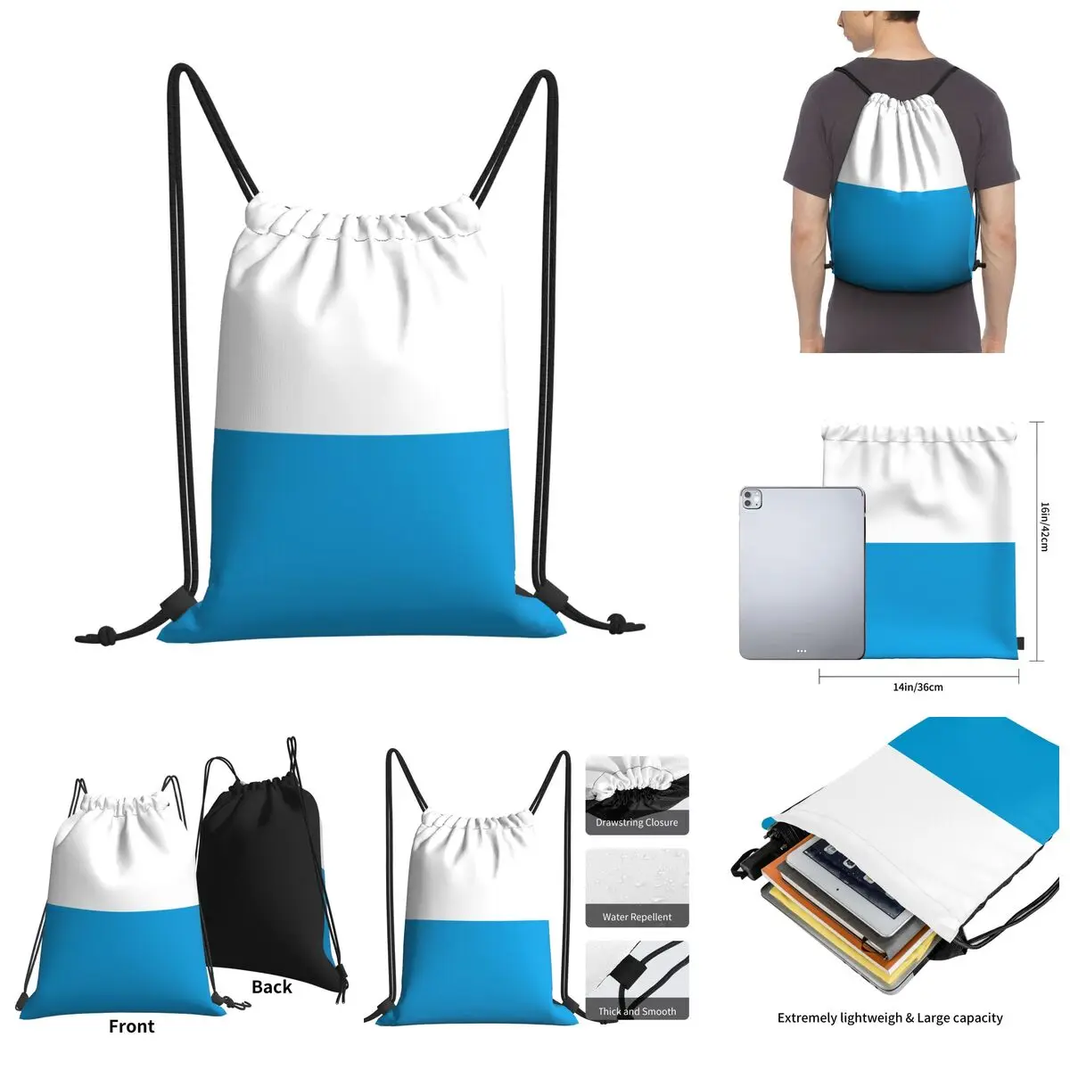 

Флаг Баварии (полосатые), сумки на шнурке, спортивная сумка, уникальный графический рюкзак, одеяло немецкого штата, рулон