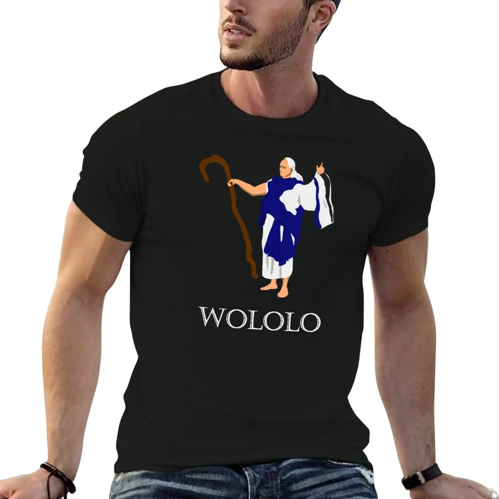 Wololo Age of Empires Priest 2 забавная футболка AOE Merch милая одежда мужская